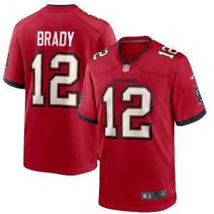 Maillot NFL Tampa Bay Buccaneers Tom Brady  Rouge Game - Homme